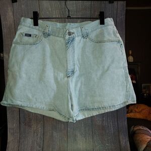 Lee Women's Light Blue Vintage Denim Shorts